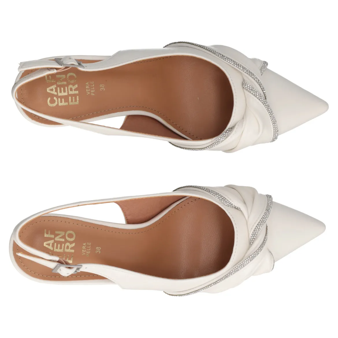 Slingback Donna Bianche
