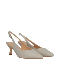 Slingback Donna Champagne