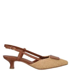 Slingback Donna Cognac