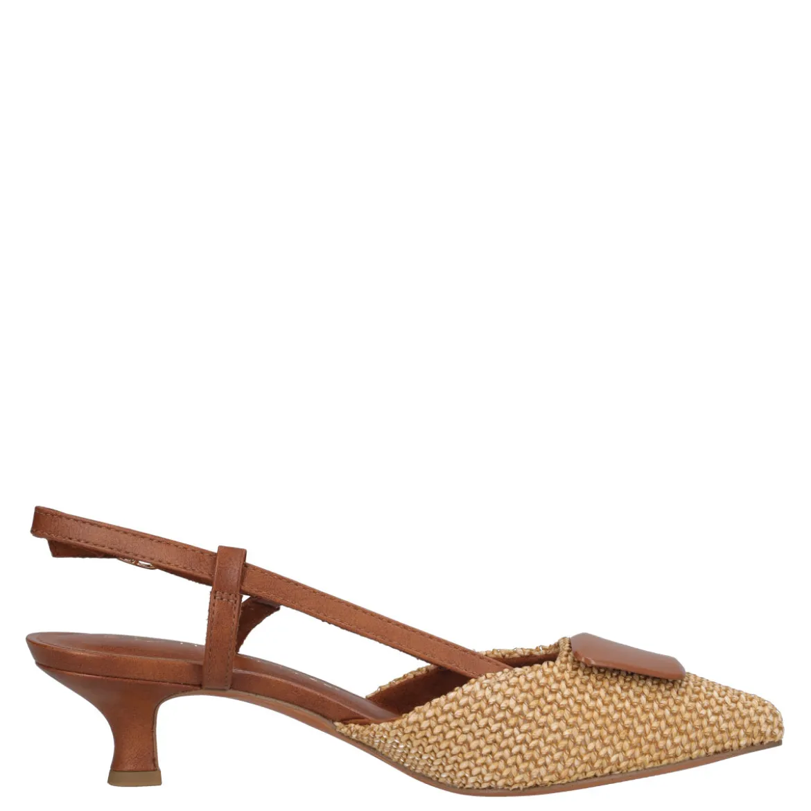 Slingback Donna Cognac
