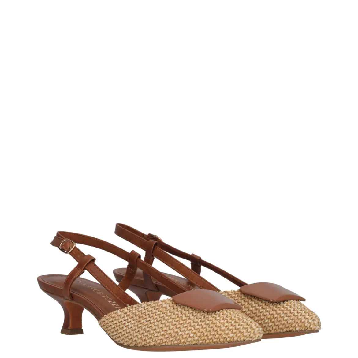 Slingback Donna Cognac