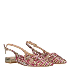 Slingback Donna Multicolor e Metallizzato