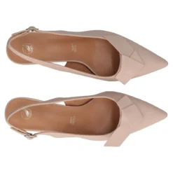 Slingback Donna Nude
