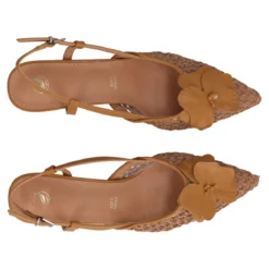 Slingback Donna Nude