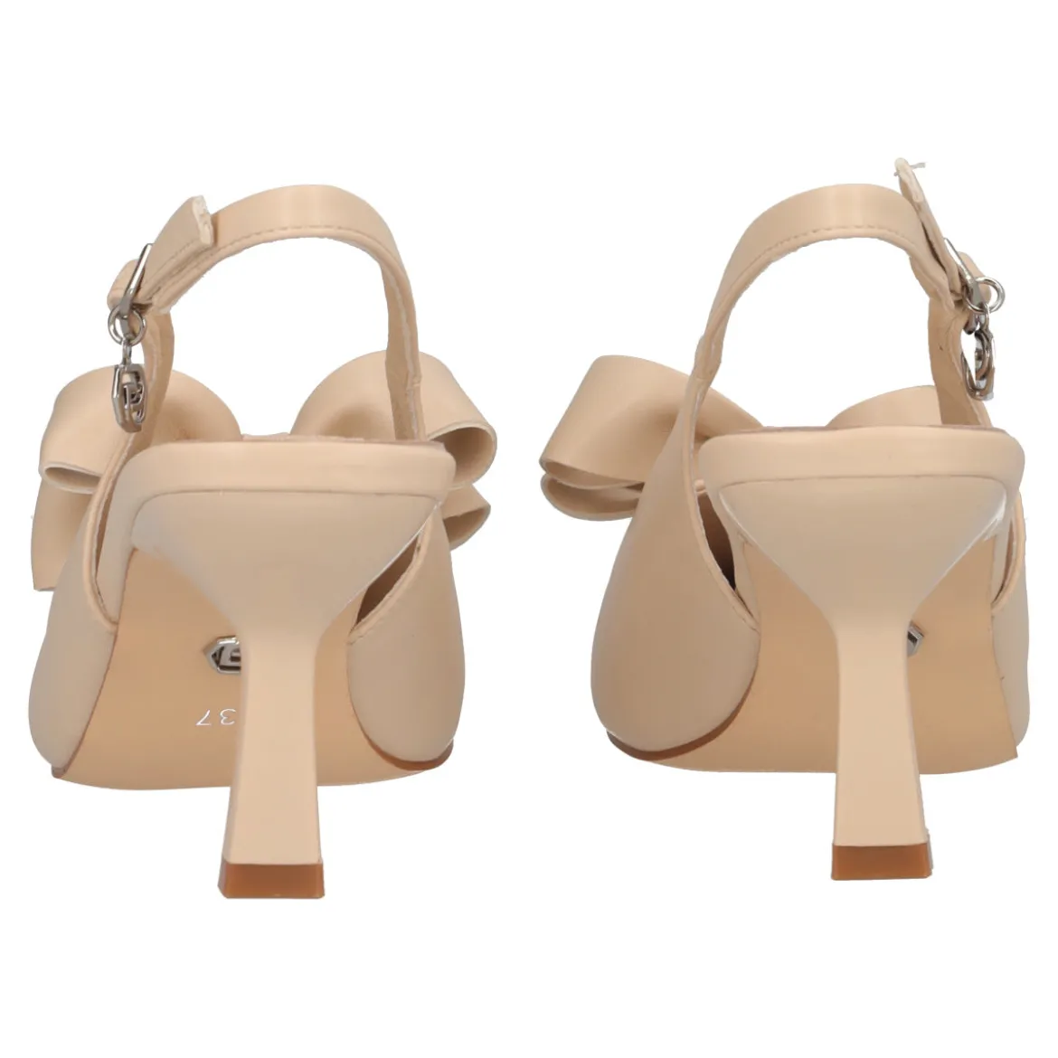 Slingback Donna Nude