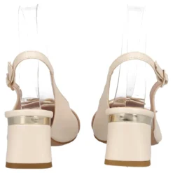 Slingback Donna Nude
