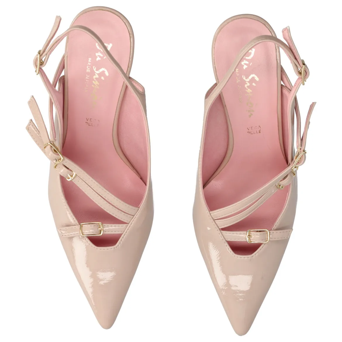 Slingback Donna Nude