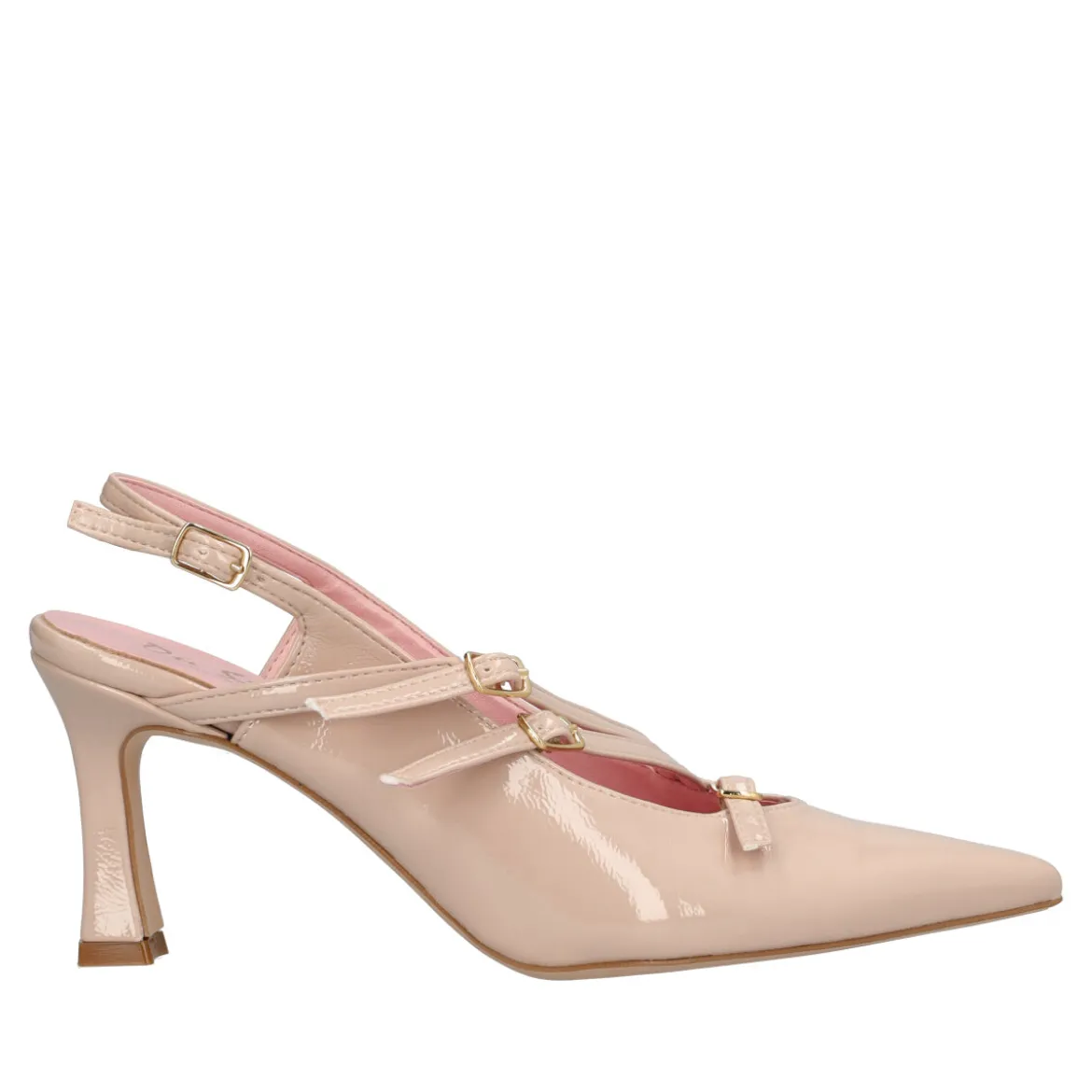 Slingback Donna Nude