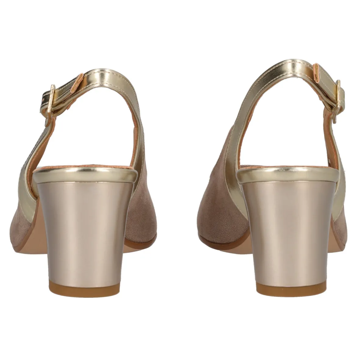 Slingback Donna Platino
