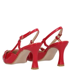 Slingback Donna Rosse Vernice