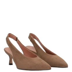 Slingback Donna Taupe
