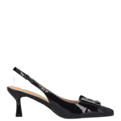 Slingback Donna Vernice Nere