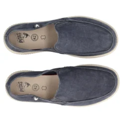 SLIP ON WASHED Slip-on Uomo Blu Denim