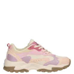 Sneakers Bambina Beige e Rosa
