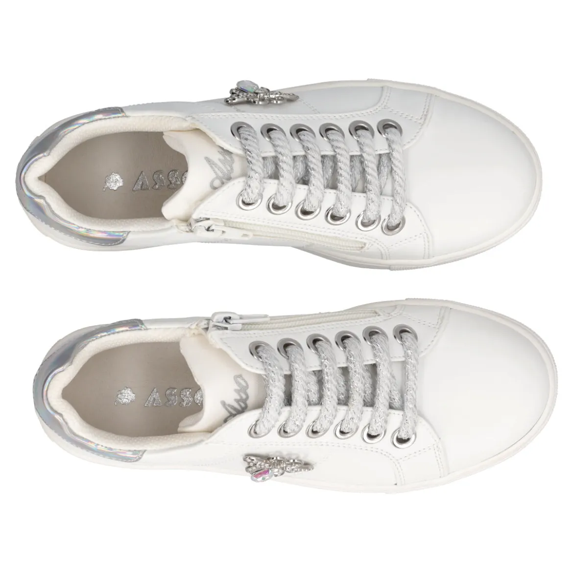 Sneakers Bambina Bianche