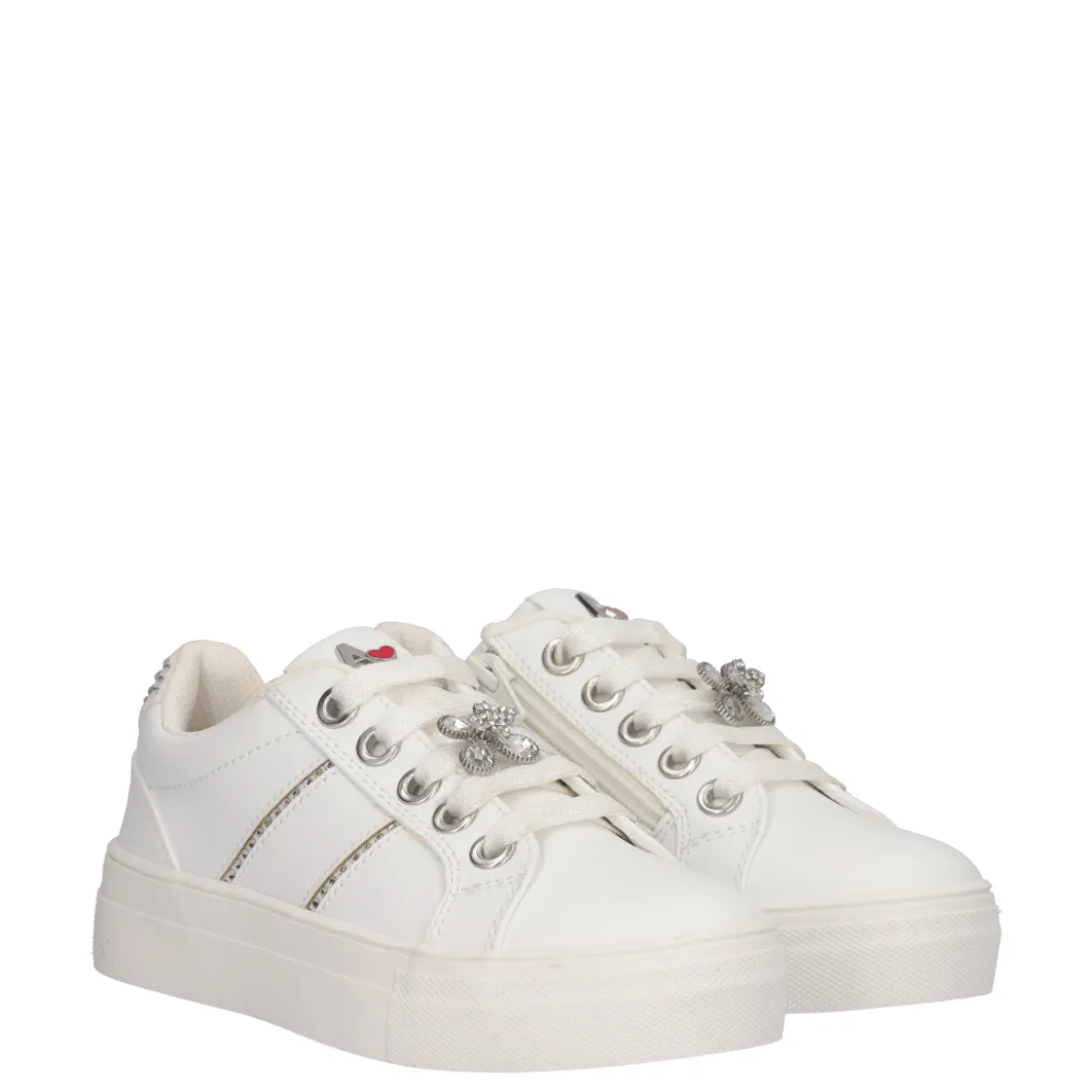 Sneakers Bambina Bianche