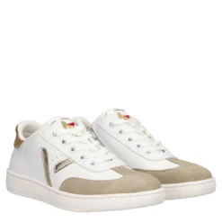Sneakers Bambina Bianche e Oro