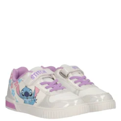 Sneakers Bambina Bianche Lilo & Stitch con Luci