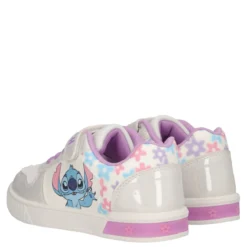 Sneakers Bambina Bianche Lilo & Stitch con Luci