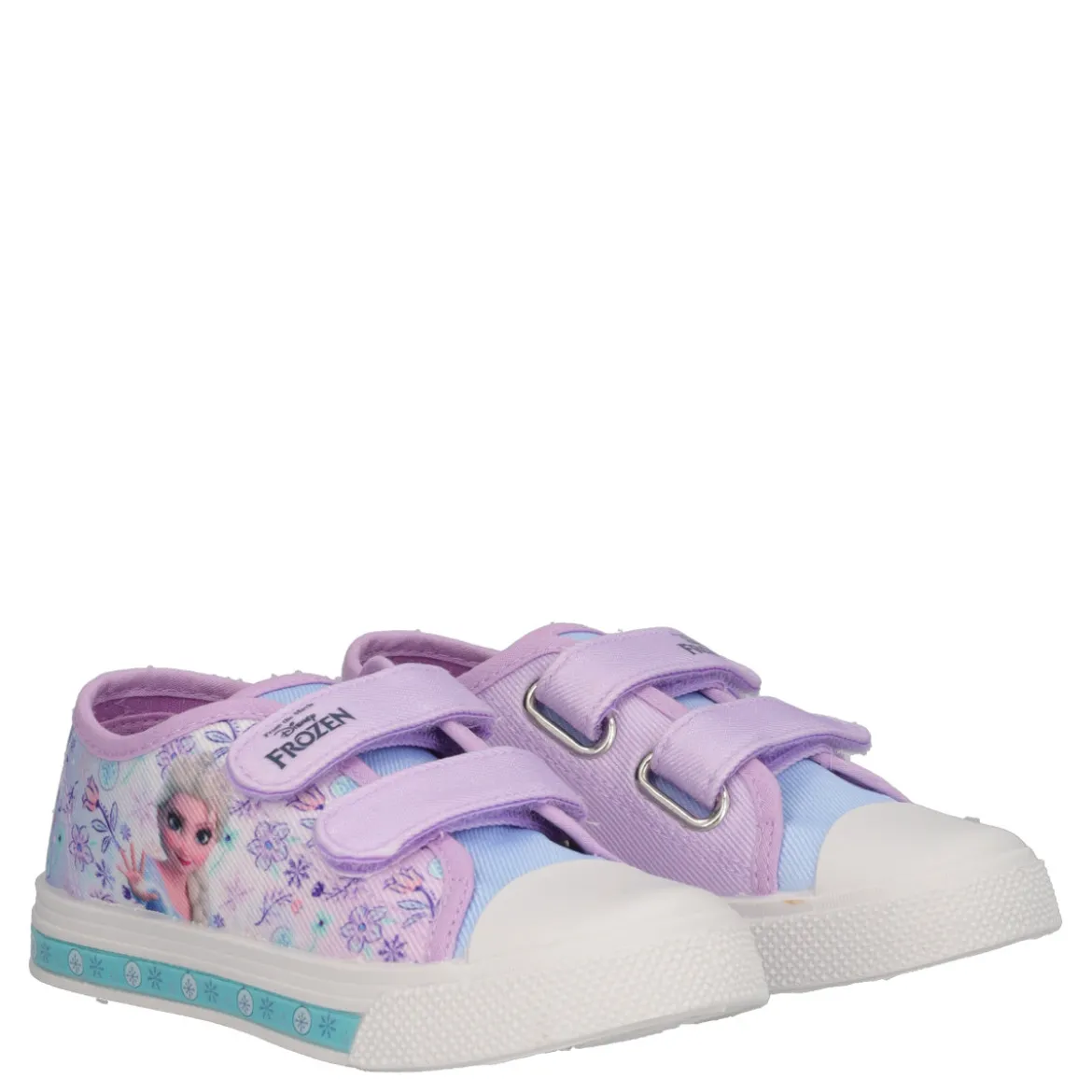 Sneakers Bambina Frozen Lilla con Luci