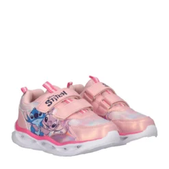 Sneakers Bambina Lillo e Stitch Rosa