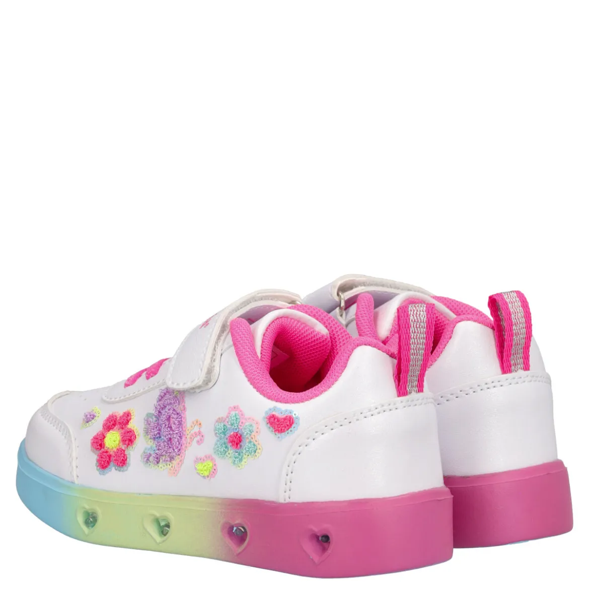 Sneakers Bambina Multicolor con Luci
