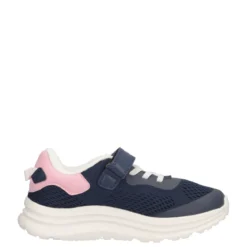 Sneakers Bambina Nere e Rosa