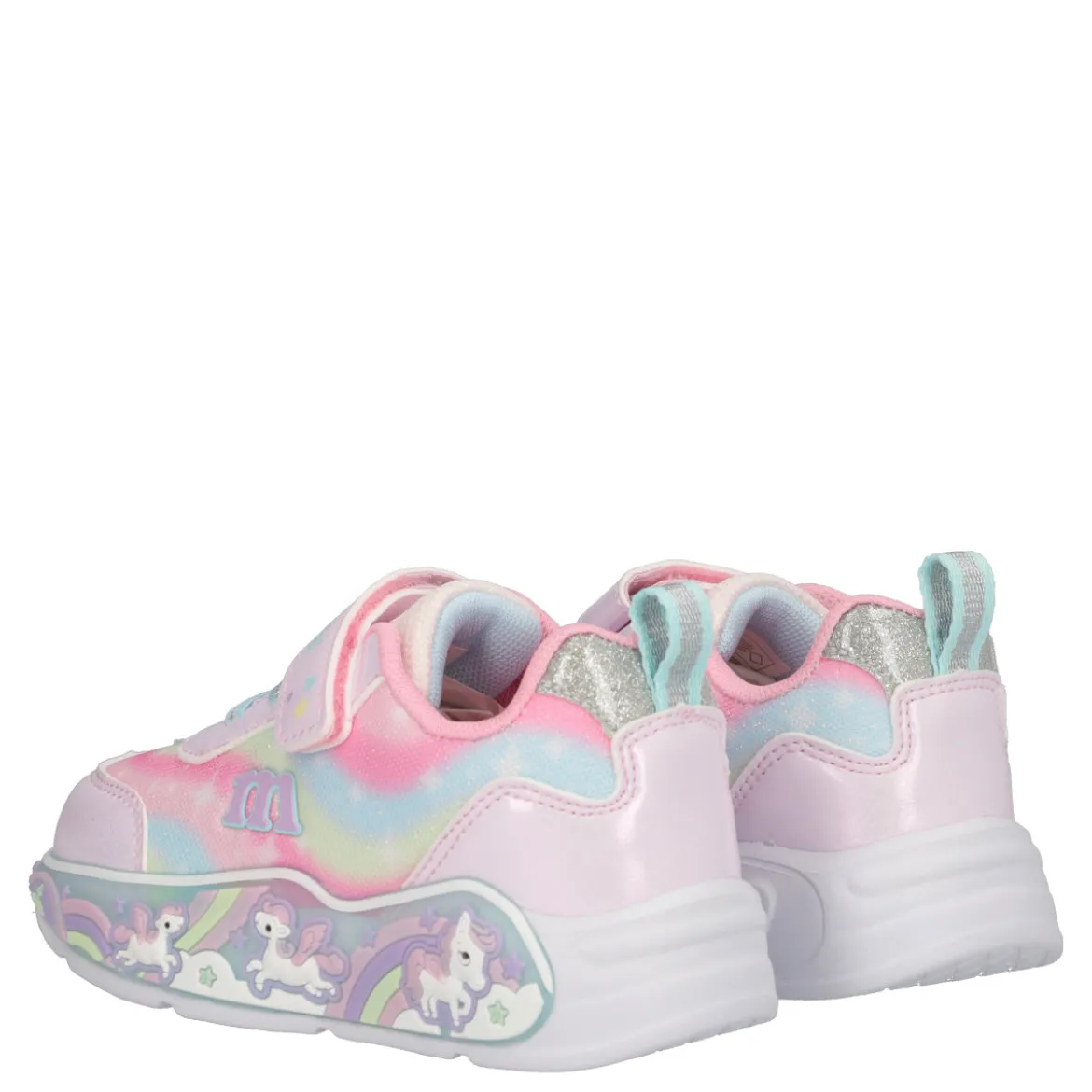 Sneakers Bambina Rosa con Luci