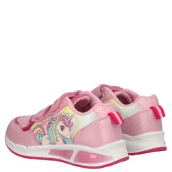 Sneakers Bambina Rosa Unicorn con Luci
