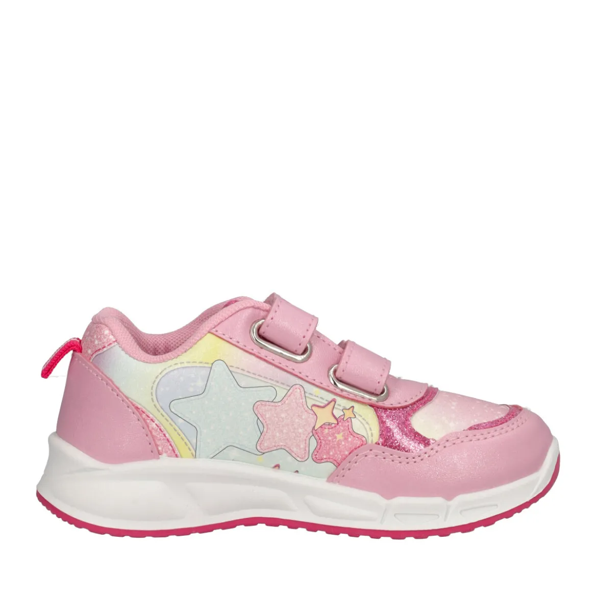 Sneakers Bambina Rosa Unicorn con Luci