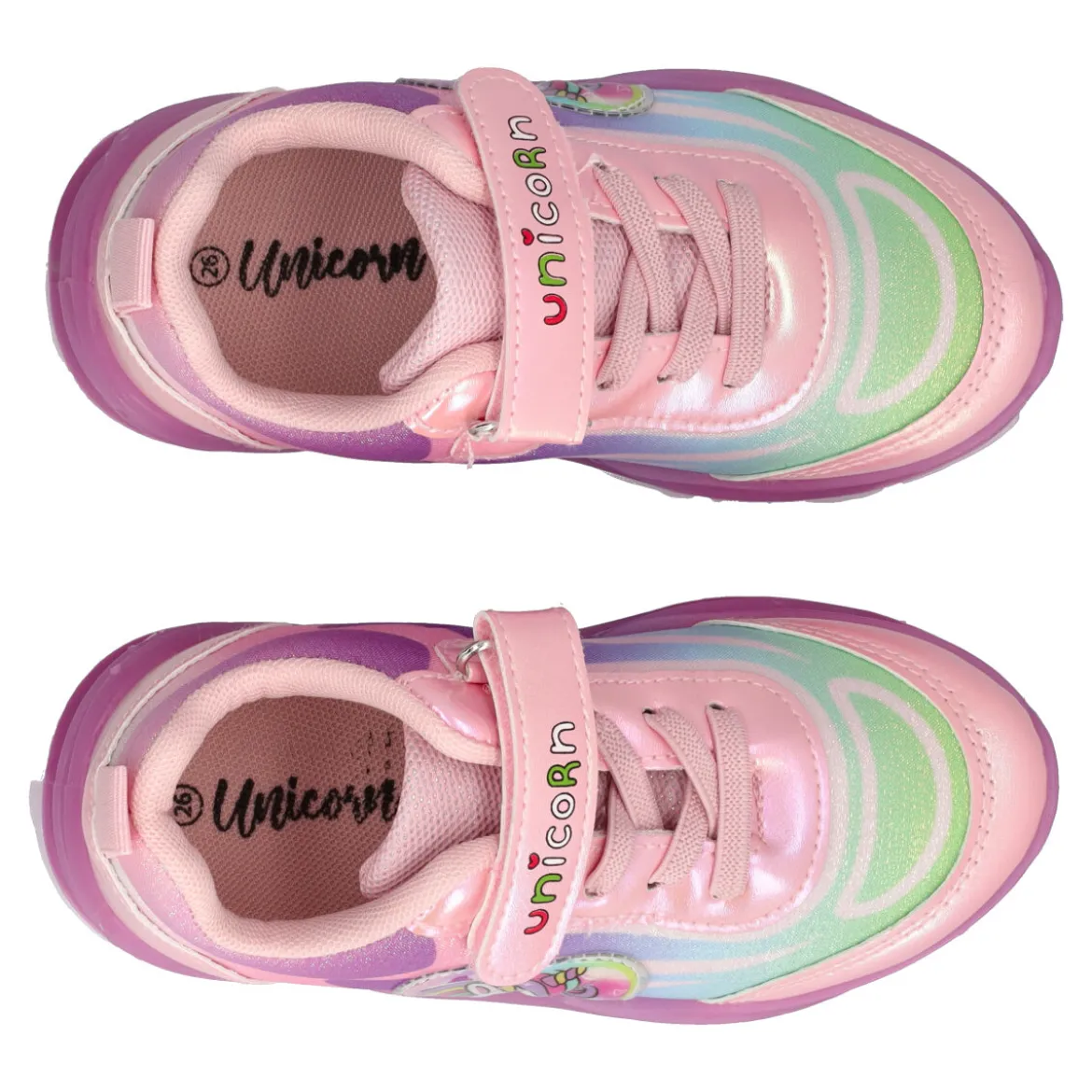 Sneakers Bambina Unicorno Rosa