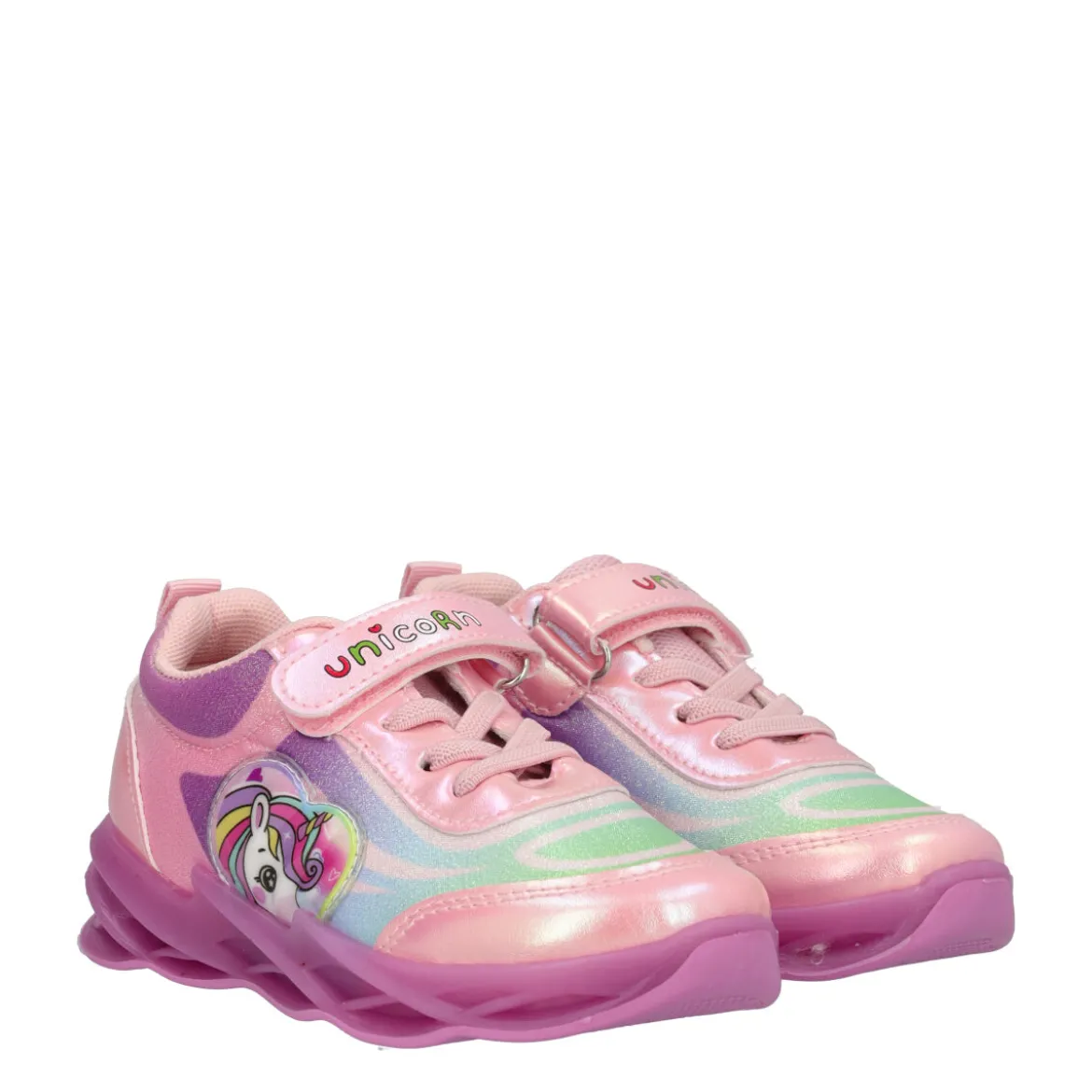 Sneakers Bambina Unicorno Rosa