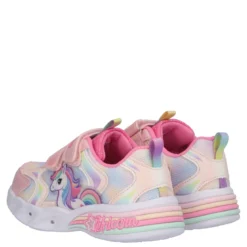 Sneakers Bambina Unicorn Rosa con Luci
