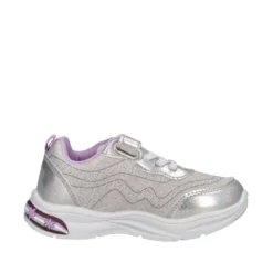 Sneakers Bambine Argento Frozen con Luci