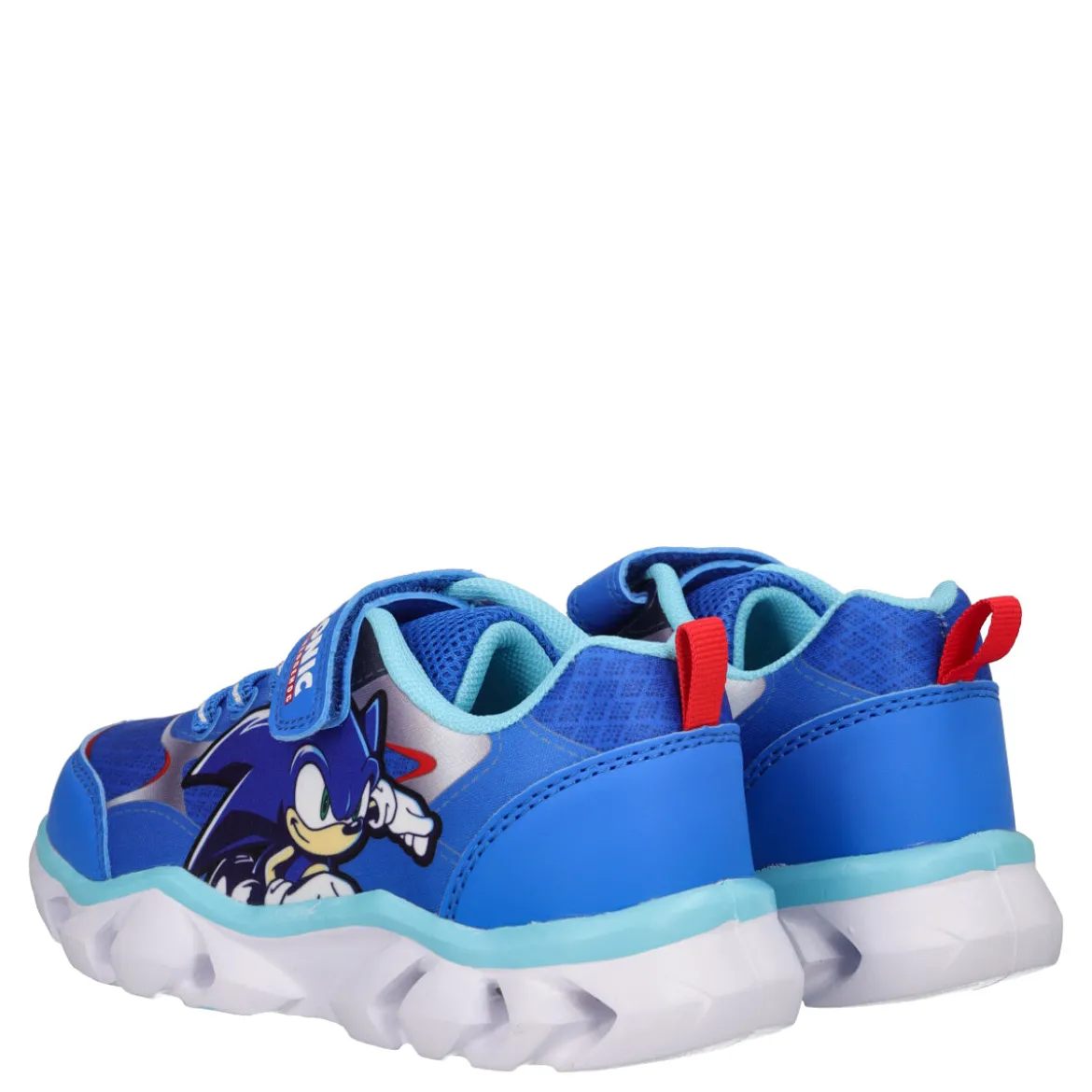 Sneakers Bambini Blu, Sonic con Luci