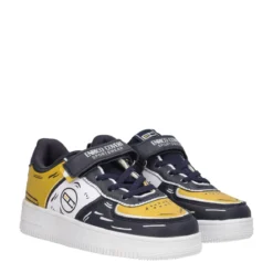 Sneakers Bambini Gialle, Nere e Bianche