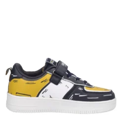 Sneakers Bambini Gialle, Nere e Bianche