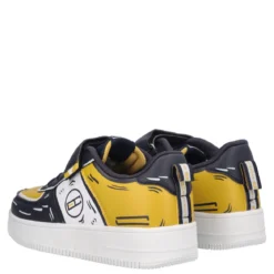 Sneakers Bambini Gialle, Nere e Bianche