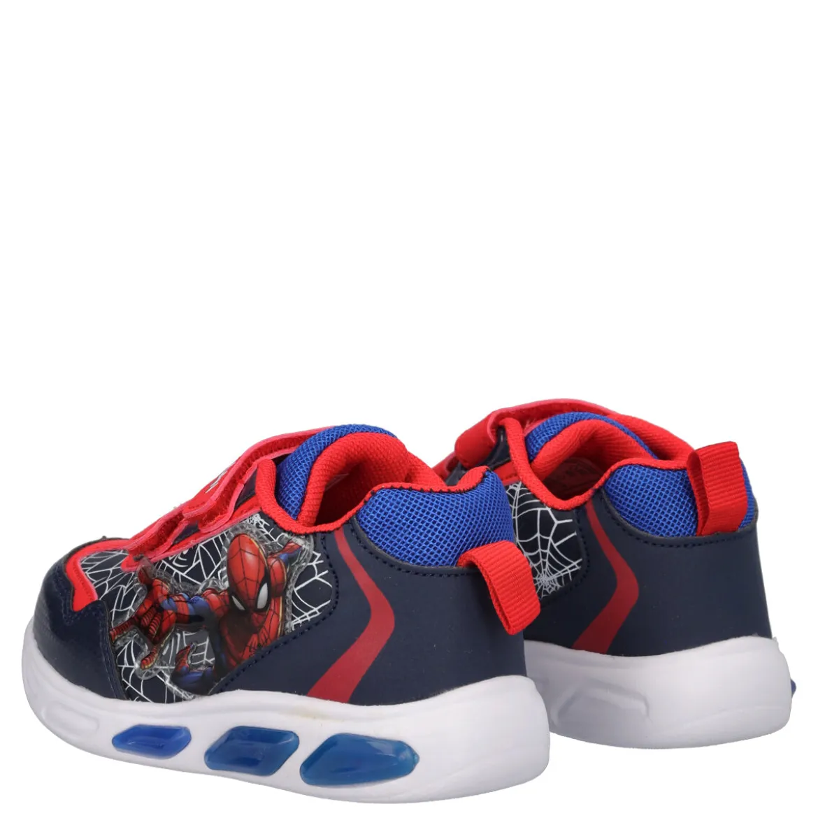 Sneakers Bambino Blu e Rosse Spider-Man con Luci