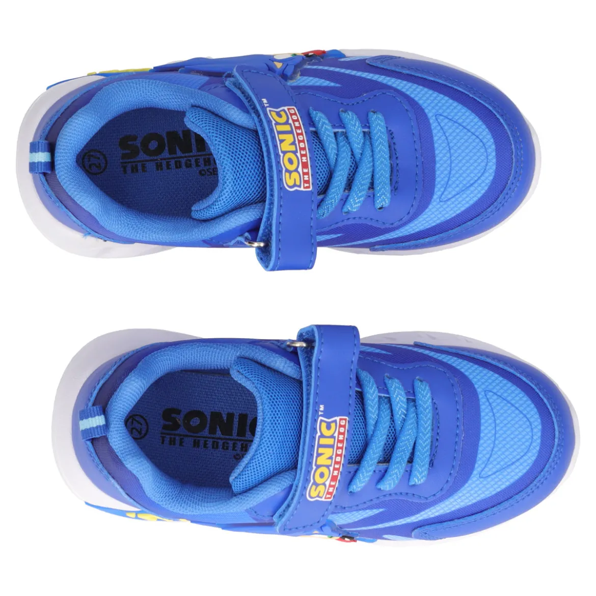 Sneakers Bambino Blu Sonic con Luci