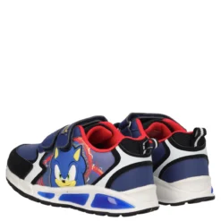 Sneakers Bambino Blu Sonic con Luci