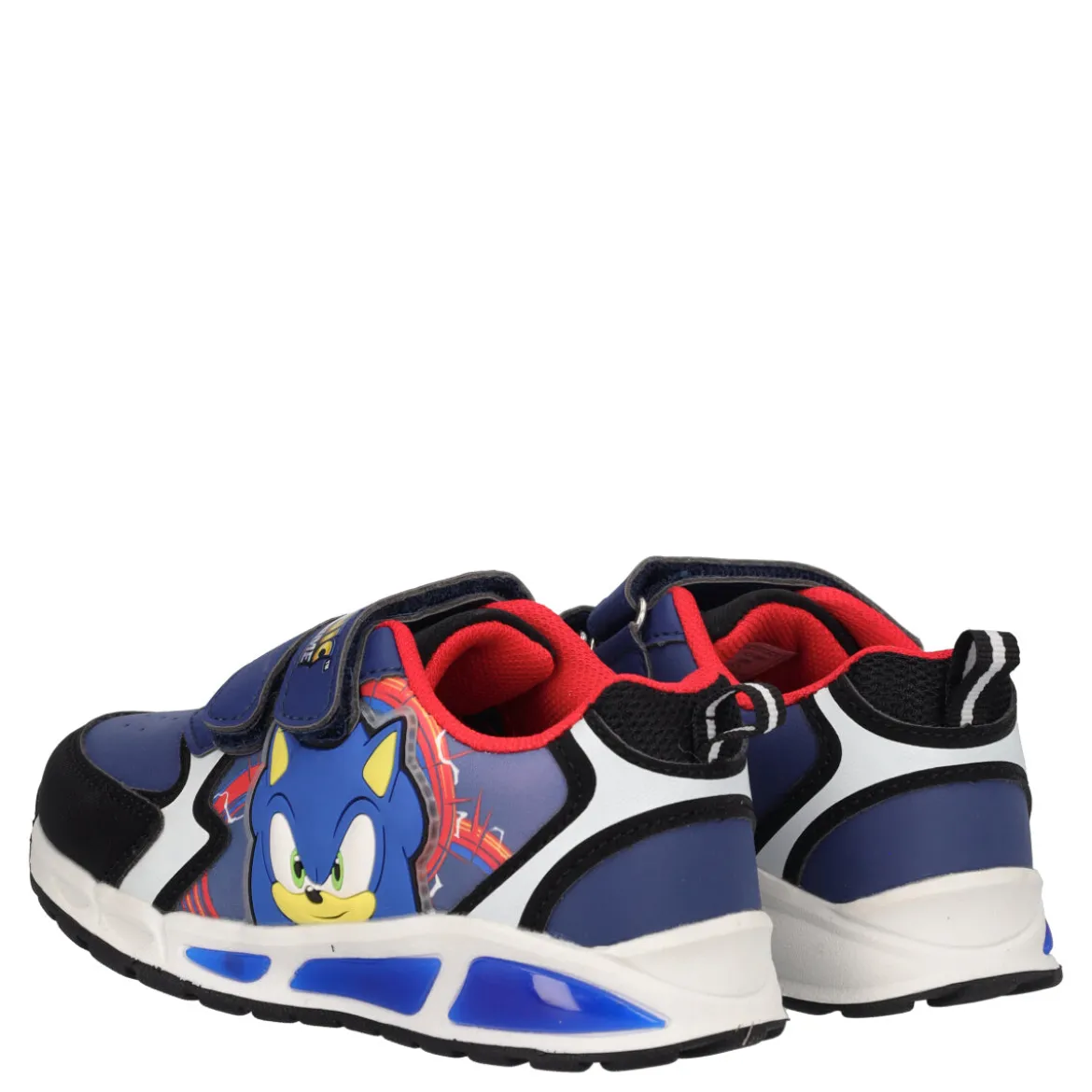 Sneakers Bambino Blu Sonic con Luci