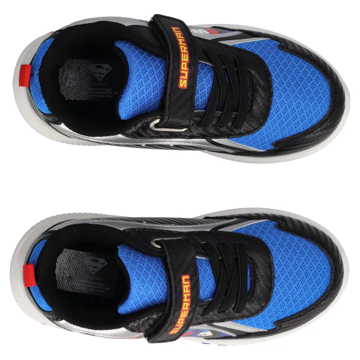 Sneakers Bambino Blu Superman con Luci