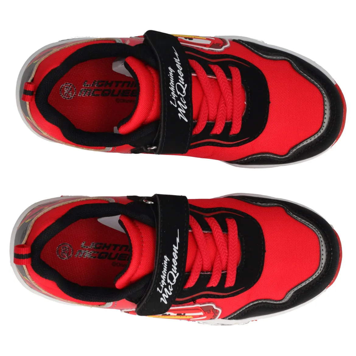 Sneakers Bambino Cars Rosse con Luci