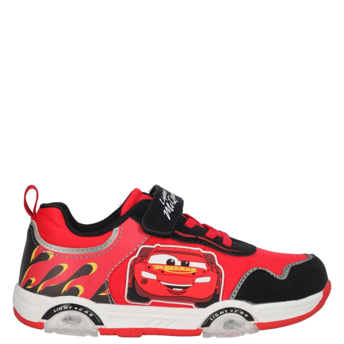 Sneakers Bambino Cars Rosse con Luci