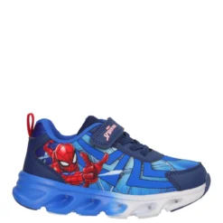 Sneakers Bambino SpiderMan Blu con Luci