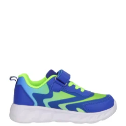 Sneakers Bambino T-Rex Blu e Verdi con Luci