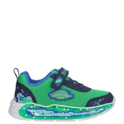 Sneakers Bambino Verdi con Luci