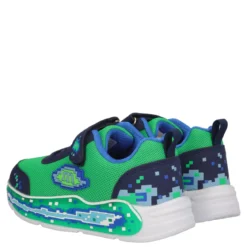 Sneakers Bambino Verdi con Luci