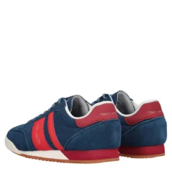 Sneakers blu e rosse uomo